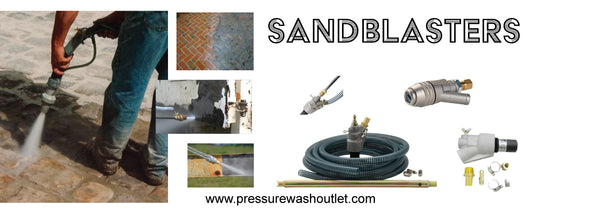 PRESSURE WASH SANDBLASTERS
